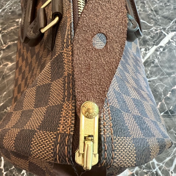 LOUIS VUITTON DAMIER EBENE SPEEDY 35 - Picture 9 of 16